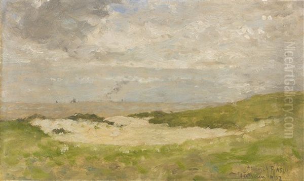 2 Olgemalde: Blick Auf Die Nordsee Bei Duhnen - view 1