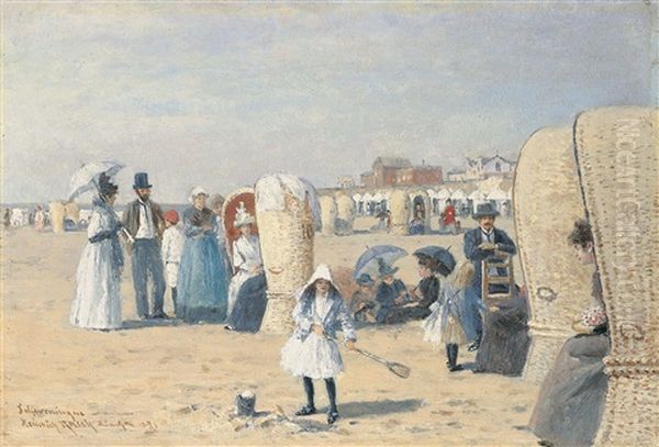 Am Strand Von Scheveningen - view 1
