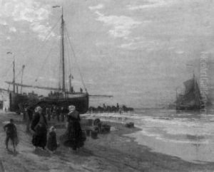 Anlandung Bei Scheveningen Anlandung Bei Scheveningen