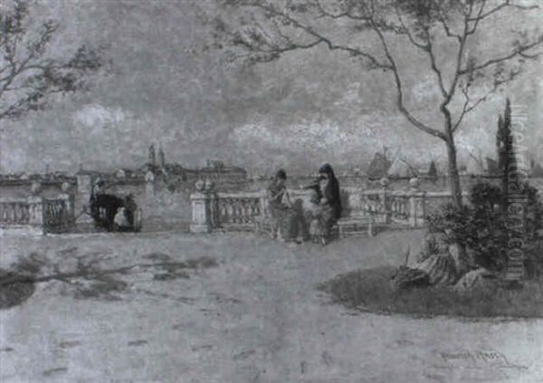 In Einem Giardino Pubblico In Venedig - view 1