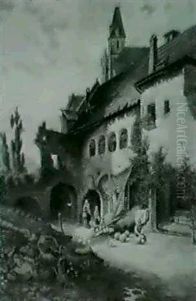 Dorfliche Szene - view 1