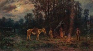 Indians In Camp