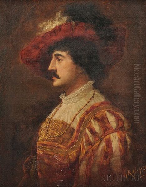 Portrait Of A Man In Profile - view 1