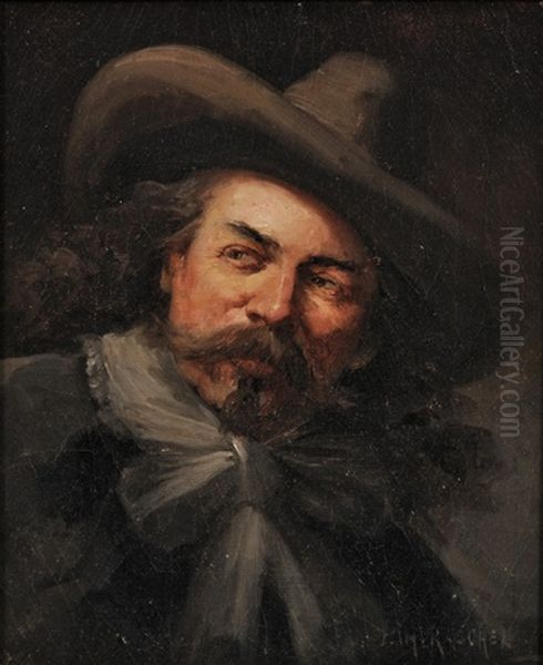 Portrait Of A Man, Possibly Buffalo Bill Cody - view 1