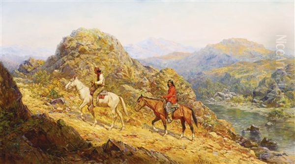 The Trail Into The Mountains - view 1