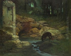 An Der Waldesquelle by Karel Rasek