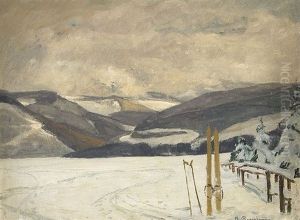 Winter Am Kahlen Asten by Alfred Rasenberger