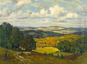 Weite Spatsommerliche Landschaft Im Bergischen (?) Weite Spatsommerliche Landschaft Im Bergischen (?)