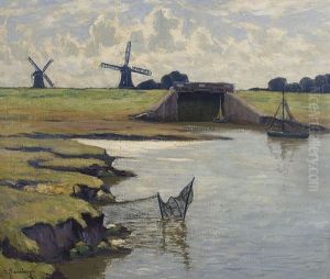 Schleuse Am Niederrhein