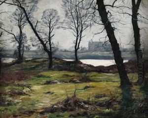 Spatherbst Am Niederrhein by Alfred Rasenberger
