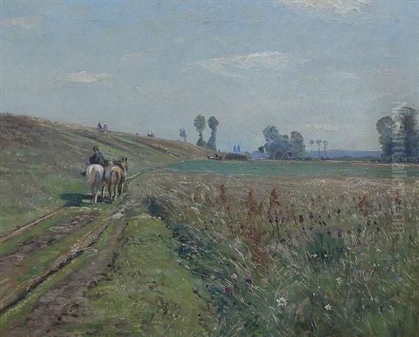 Sommerlandschaft Bei Kaiserswerth - view 1