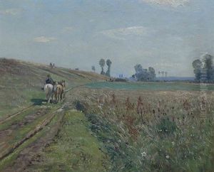 Sommerlandschaft Bei Kaiserswerth Sommerlandschaft Bei Kaiserswerth