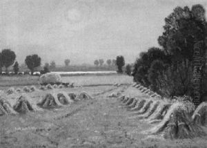 Erntezeit Am Niederrhein by Alfred Rasenberger