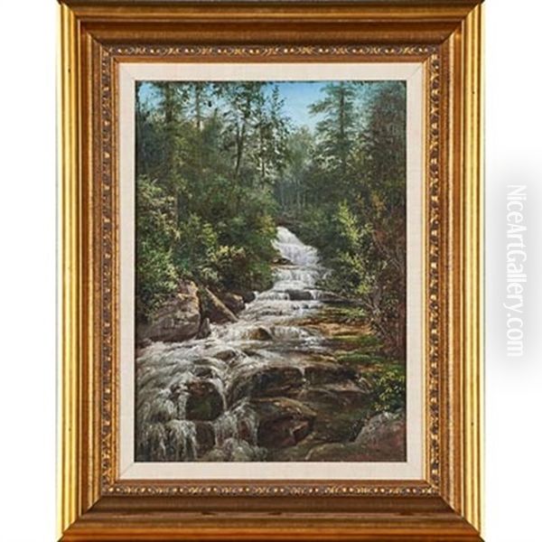 Untitled (waterfall Landscape) - view 1