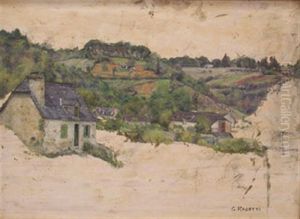 Village Breton by Georges Rasetti