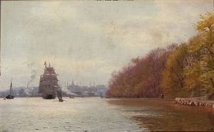 Summer Day At The Entrance To Svendborg Habour Summer Day At The Entrance To Svendborg Habour