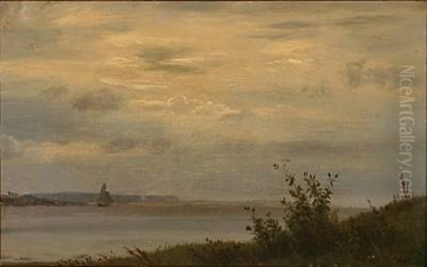 Coastal Scene From Lillebaelt, Denmark - view 1