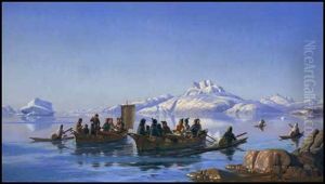 Inuit Joyfully Returning Home, Late Spring