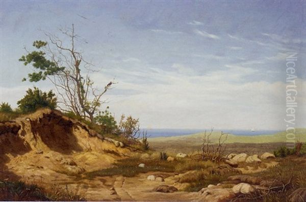 A Sandbank Before A Coastline - view 1