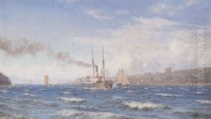 En Damper I Svendborgsund En Damper I Svendborgsund