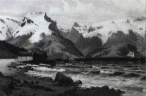 Nordische Kustenlandschaft by Carl (Jens Erik C.) Rasmussen