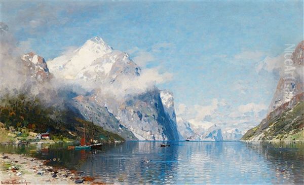 Norwegian Fjord Landscape - view 1