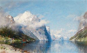 Norwegian Fjord Landscape