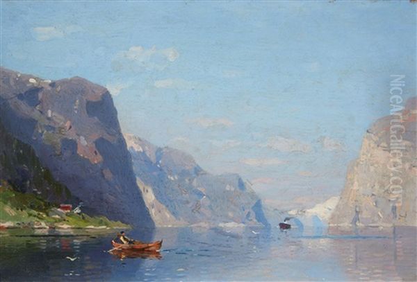 Two Norwegian Fjord Landscapes - view 1