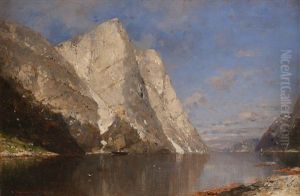 Motiv Fra Naerofjord Motiv Fra Naerofjord