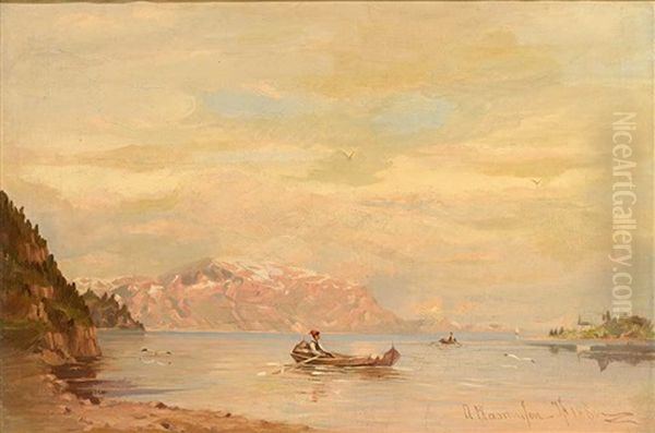 Sommerliche Fjordlandschaft - view 1