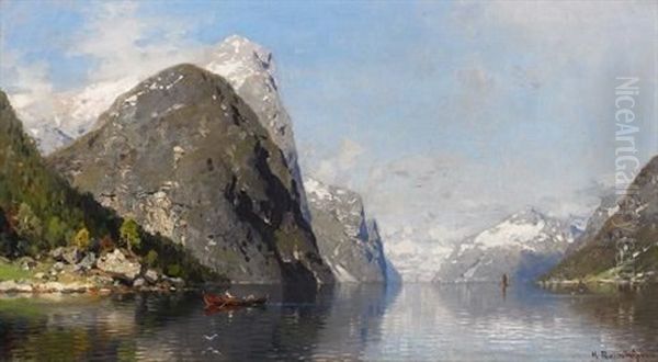 Fruhsommerlicher Fjord - view 1