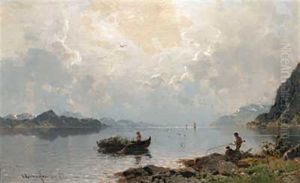 Liv Pa Fjorden by Georg Anton Rasmussen