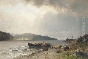 Ferrying The Cattle