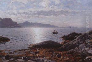 Sol, Sommer Og Bat Pa Fjorden Sol, Sommer Og Bat Pa Fjorden