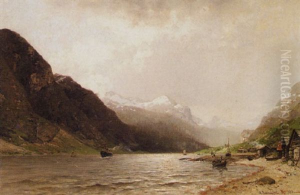 Coastal Village By The Fjord - view 1