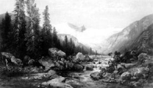 Gletschermotiv by Georg Anton Rasmussen
