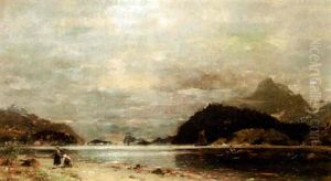 A Fiord by Georg Anton Rasmussen