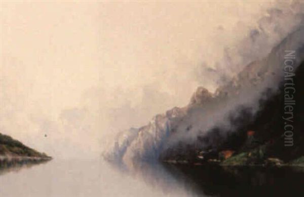 A Fjord Landscape - view 1