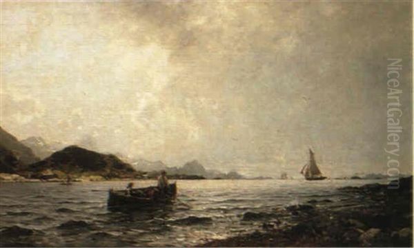 Fishermen In The Fjord - view 1