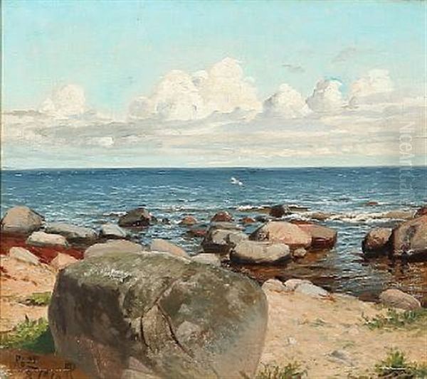 Coastal Scene At Ro, Bornholm Island - view 1