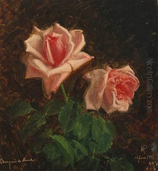 Pink Roses - view 1