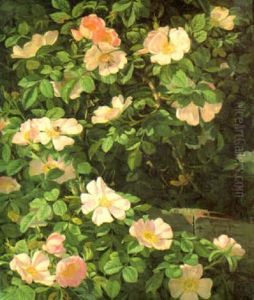 Dog Roses by Niels Pieter Rasmussen