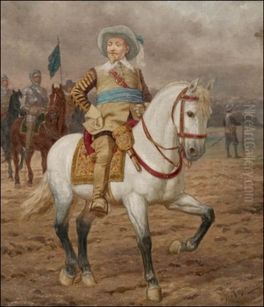 Kustaa Ii Adolf Hevosineen (gustaf Ii Adolf And His Horse) - view 1