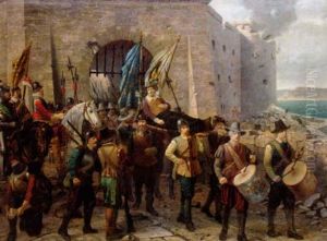 Historisk Scen by Thorvald Rasmussen