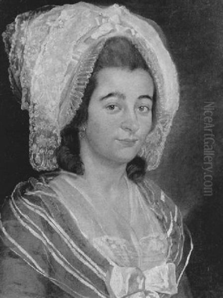Portrait De Femme Au Bonnet En Dentelle - view 1