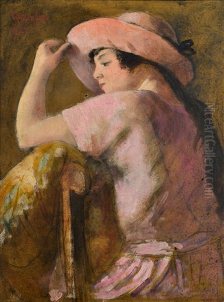 Jeune-fille Au Chapeau - view 1