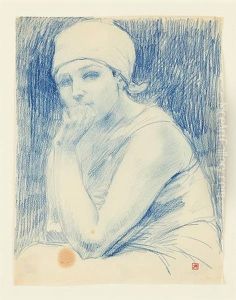 Pensive by Armand Rassenfosse