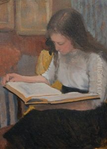 La Lecture by Armand Rassenfosse