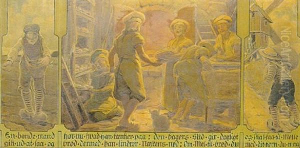 "en Bondemand Gik Ud At Saa, Og Hor Nu Hvad Han Taenker Paa..." - view 1