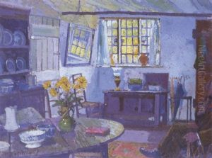 Cottage Interior by William Ratcliffe